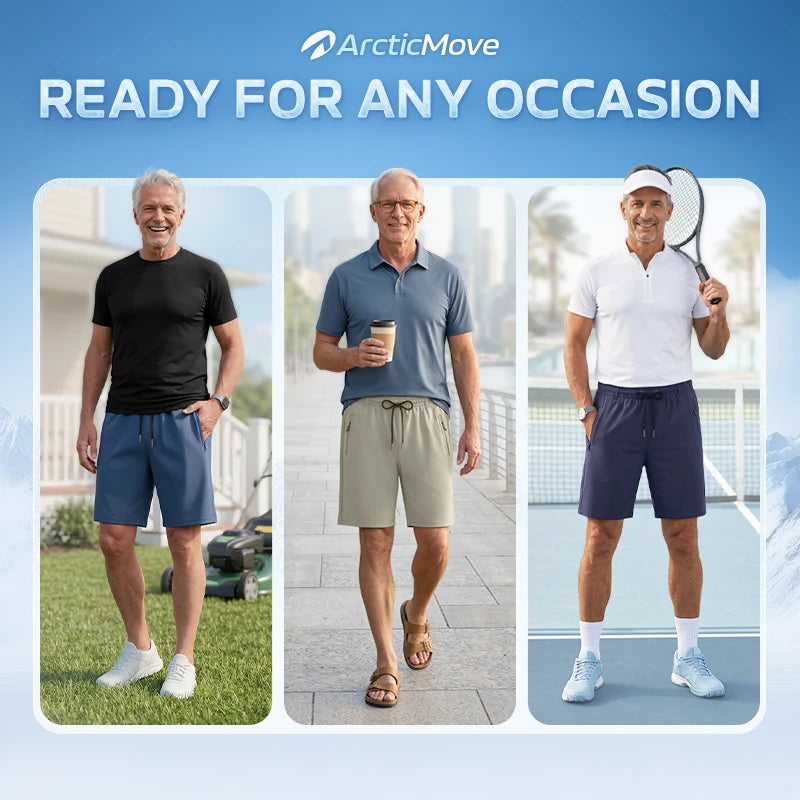 Senvy - Ultra-Breathable Ice Silk Stretch Shorts